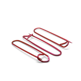 Шпилька булавка вязальная 6х1,9 см 1 шт. Красный