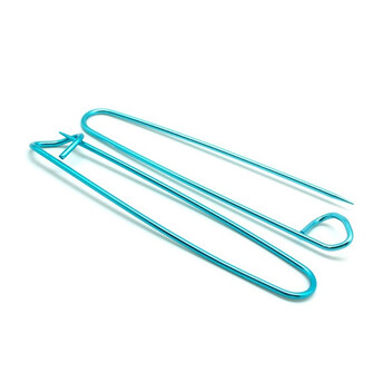 Шпилька булавка вязальная 11,5х2 см 1 шт. Голубой