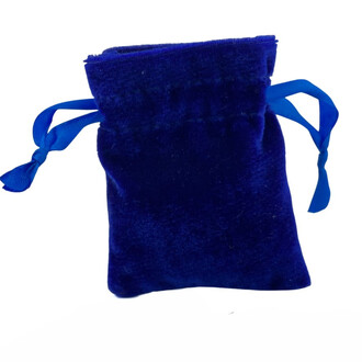 Подарочный мешочек из бархата 8х10 см (+-5 мм) 1 шт. Электрик