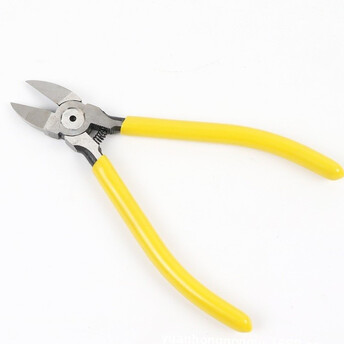 Инструмент Кусачки диагональные с пружиной 11 см 1 шт. Желтый