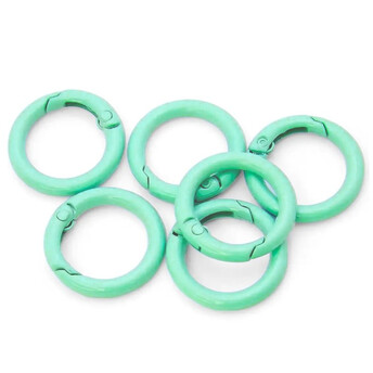 Карабин кольцо 24х4 мм 1 шт Тиффани