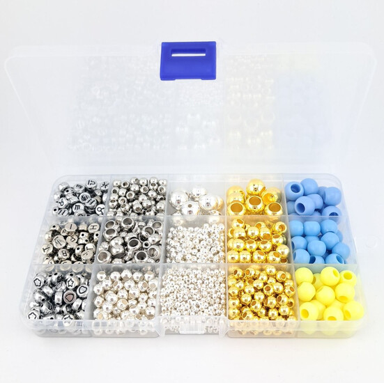 Набор George для изготовления украшений из бусин 17х10х2 см 5 цветов