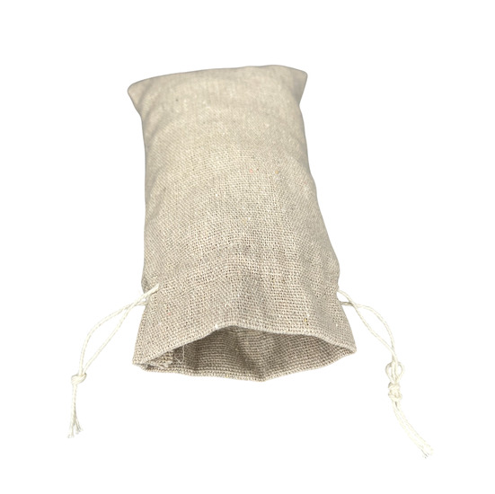 Подарочный мешочек из мешковины 9,5х16,5 см (+-5 мм) 1 шт. Бежевый