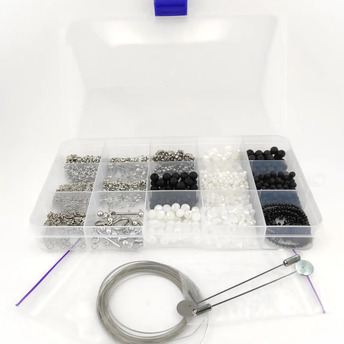 Набор Elegant Grace авторський для украшений 17х10х2 см 23 компонента (±1690 шт.)