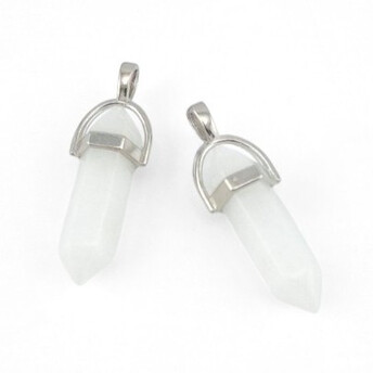 Кулон кристалл Кварц 41х8 мм 1 шт.