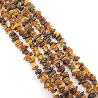 Янтарь сколы крошка 7-15 мм +-38 см 1 шт.