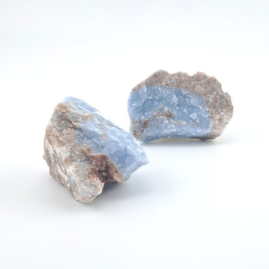 Ангелит камень необработанный самородок 35-55 г 1 шт.