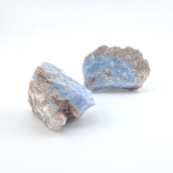 Ангелит камень необработанный самородок 55-80 г 1 шт.