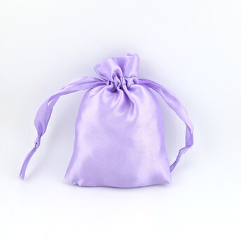 Подарочный мешочек из атласа 9х13 см (+-5 мм) 1 шт. Сиреневый