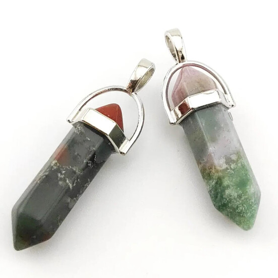 Уценка!!! Кулон кристалл 41х8 мм 1 шт. в ассортименте