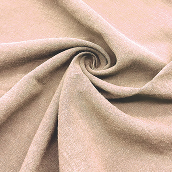 Ткань 55% лен 45% хлопок 180 г/м2 1,5 м 1 м Бежевый