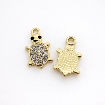 Підвіска метал Lucky Turtle 10,5х19 мм 1 шт. Золотий