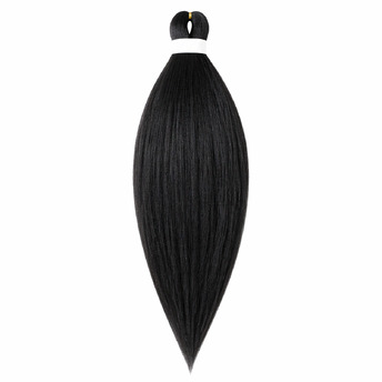 Канекалон Easy Braid однотонный 65 см 90 г Черный #1В