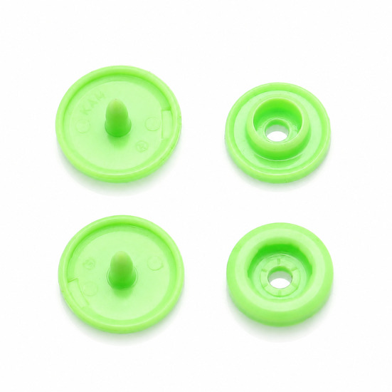 Кнопка пластиковая Т5 12,5 мм 10 шт. Салатовый