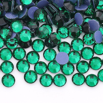 Стразы горячей фиксации ss10 (2.8 mm) ±1440 шт. Зеленый